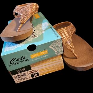 LNC Skechers Cali Meditation Women's Yoga Foam Sandals